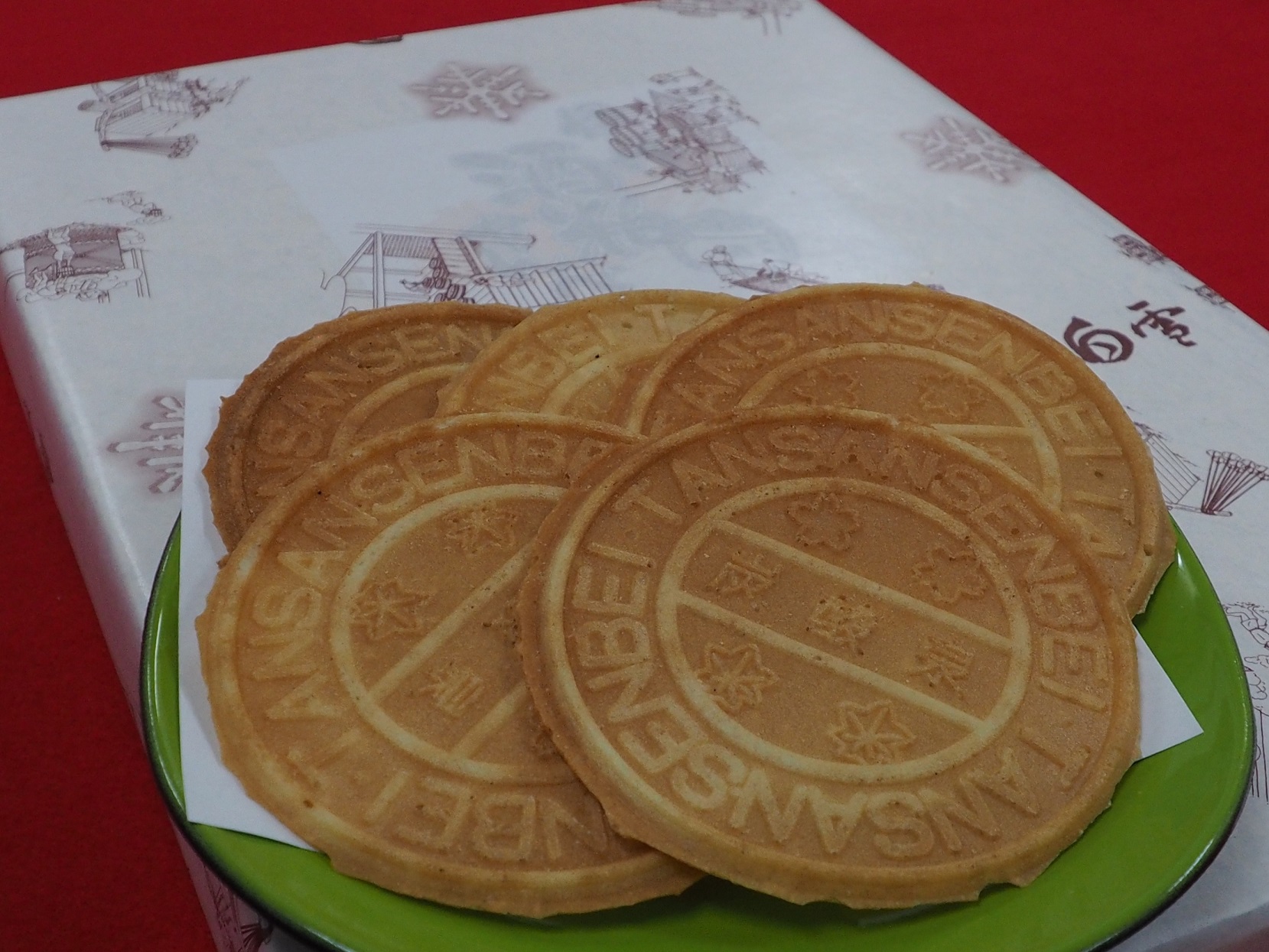 酒粕炭酸せんべい